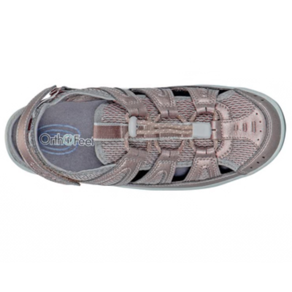 Orthofeet Women's Orthopedic Soft Microfiber Verona Sandals size 9.5 - Picture 4 of 14